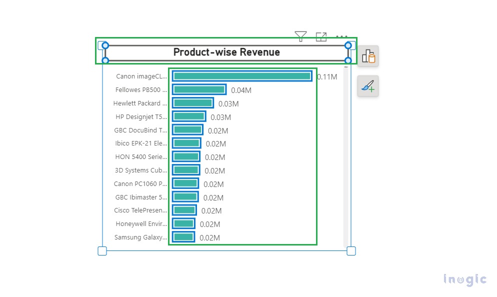 Visual Formatting using On-object Feature in Power BI