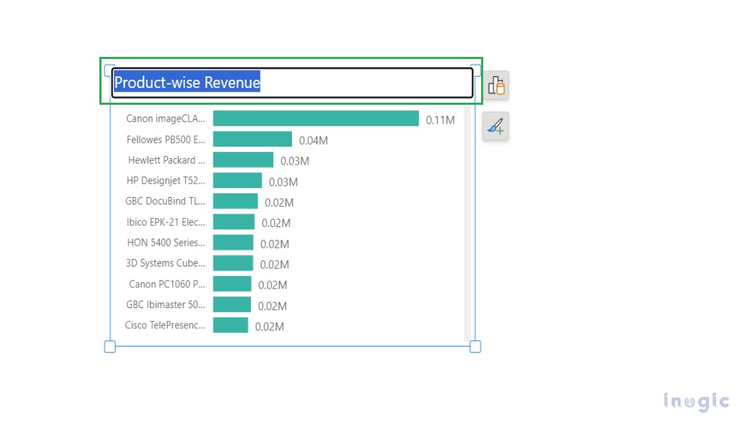 Visual Formatting using On-object Feature in Power BI