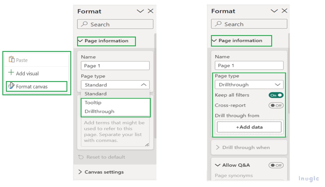 Visual Formatting using On-object Feature in Power BI