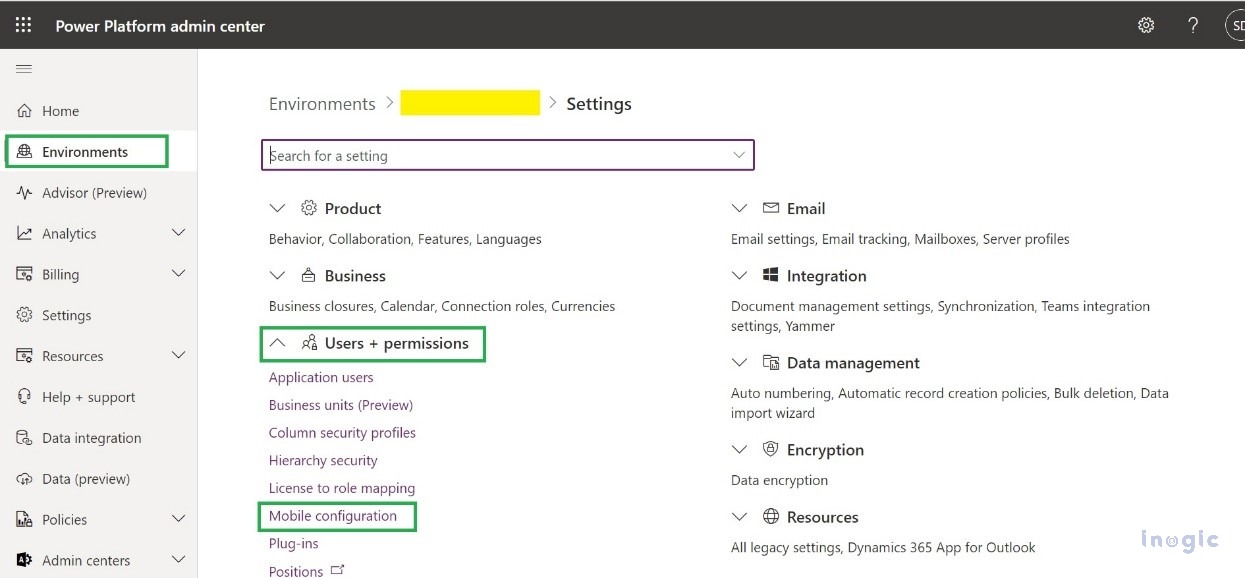 Canvas App within Dynamics 365