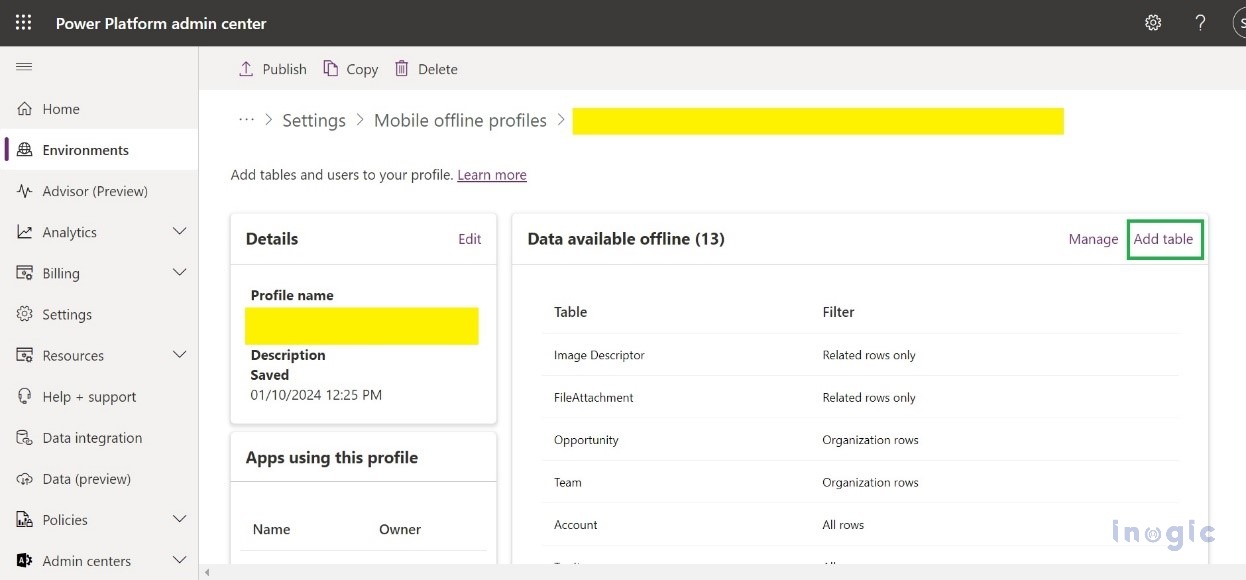 Canvas App within Dynamics 365