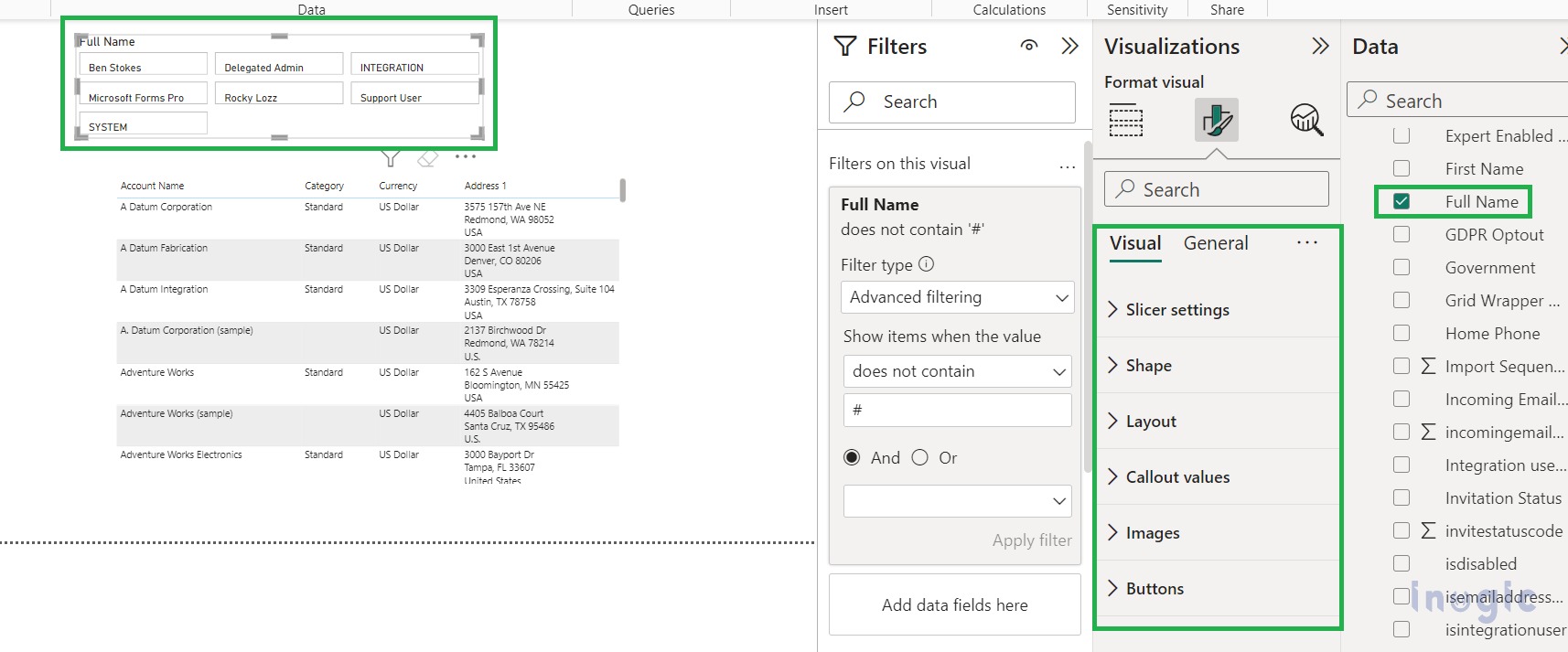 Power BI Report