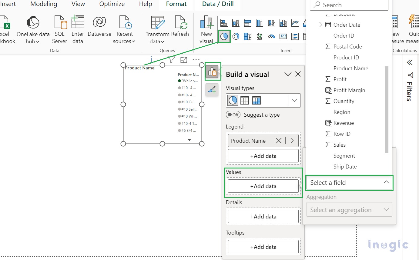 Visual Formatting using On-object Feature in Power BI