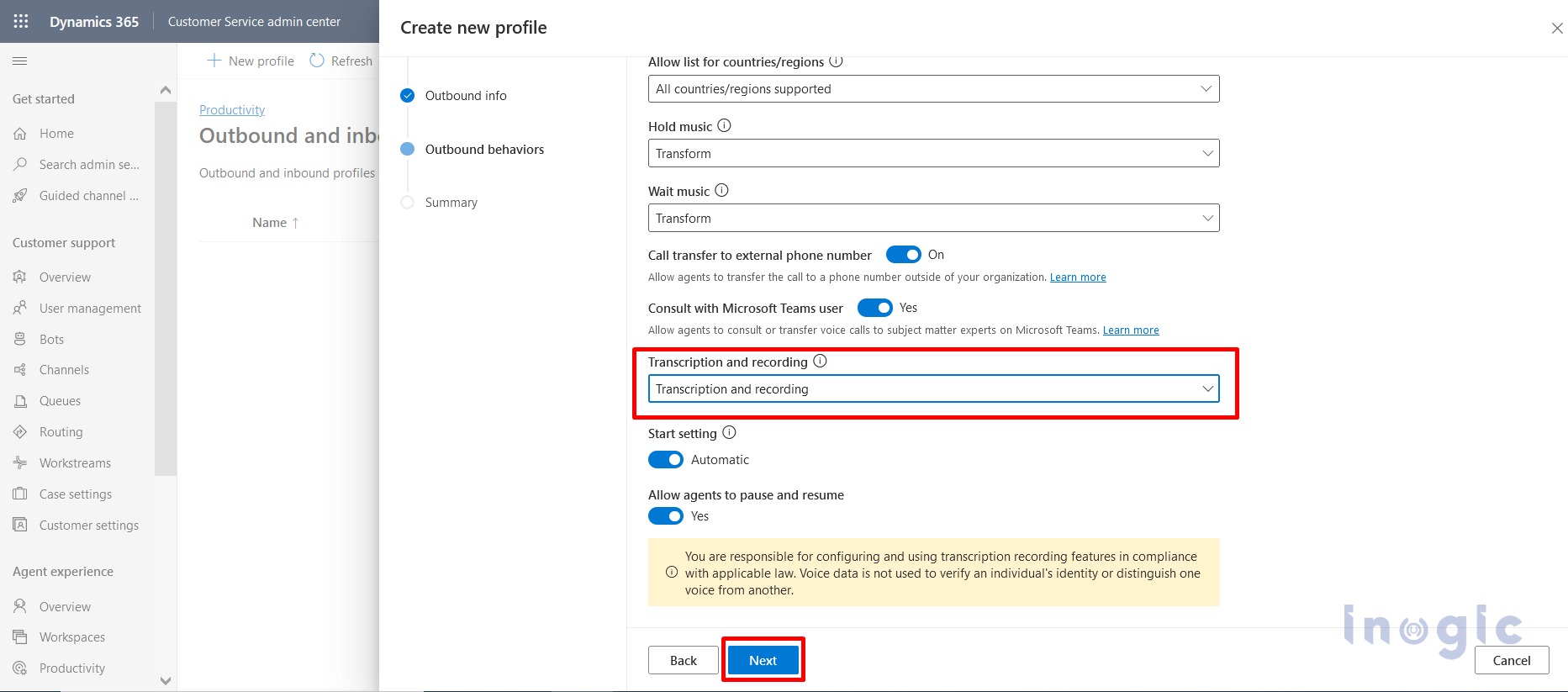 Enhancements in call transfers to external numbers