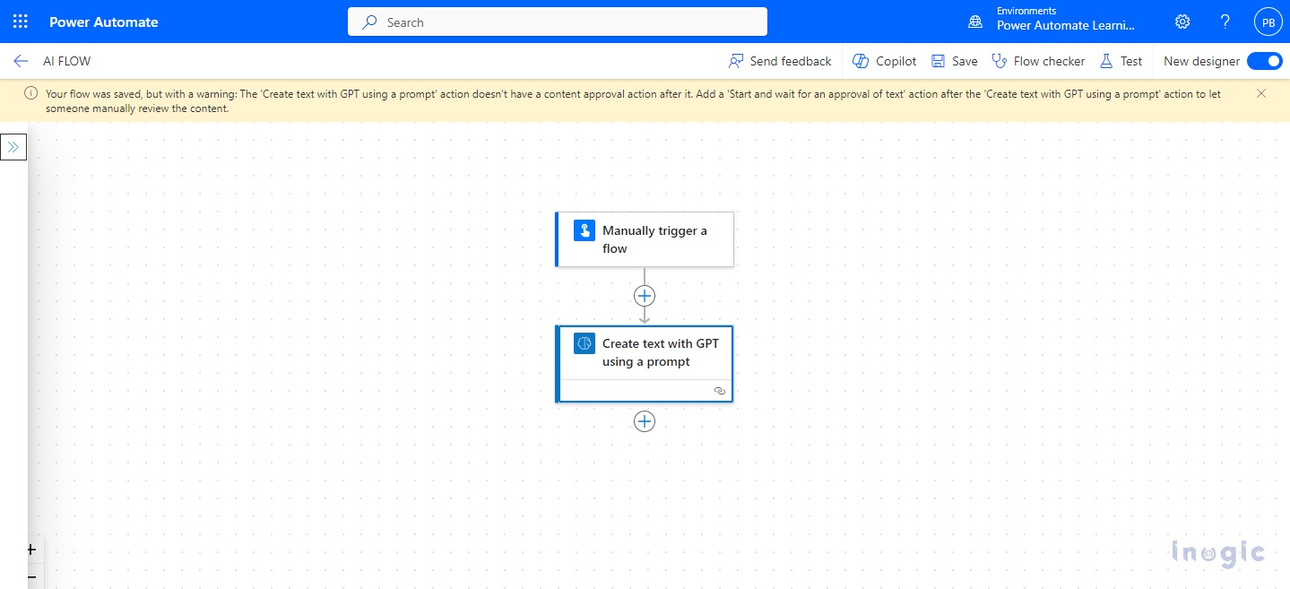 Exploring AI Prompts within Power Automate