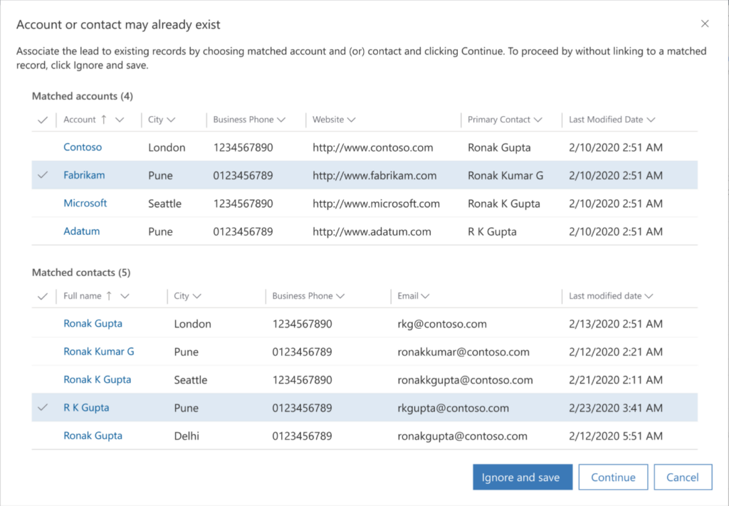 Detect & Manage Duplicate Data in Dynamics 365 CRM – OOB Duplicate ...