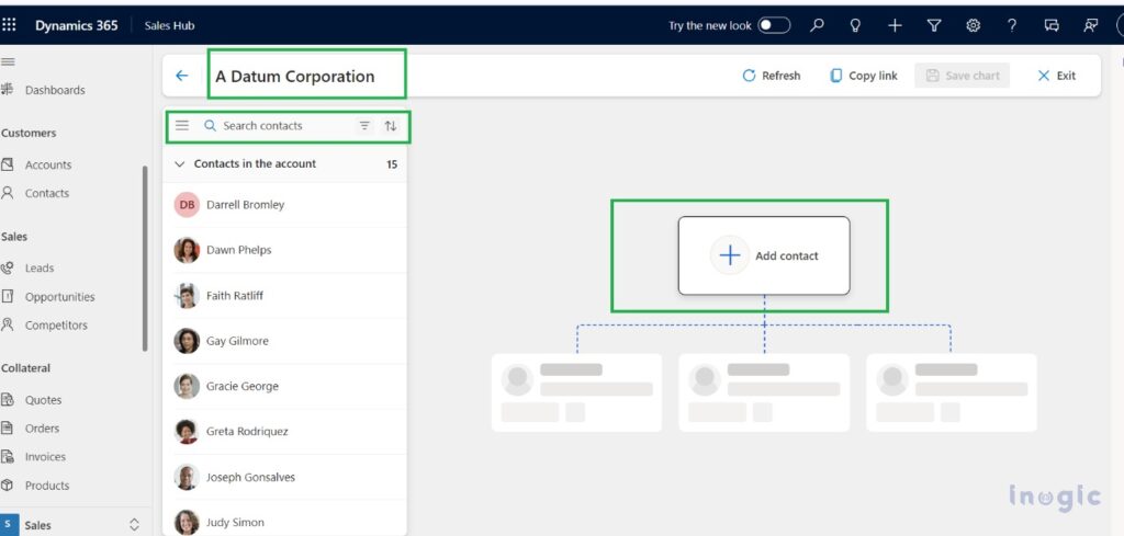 Improved visualization and user experience of Organization Charts ...