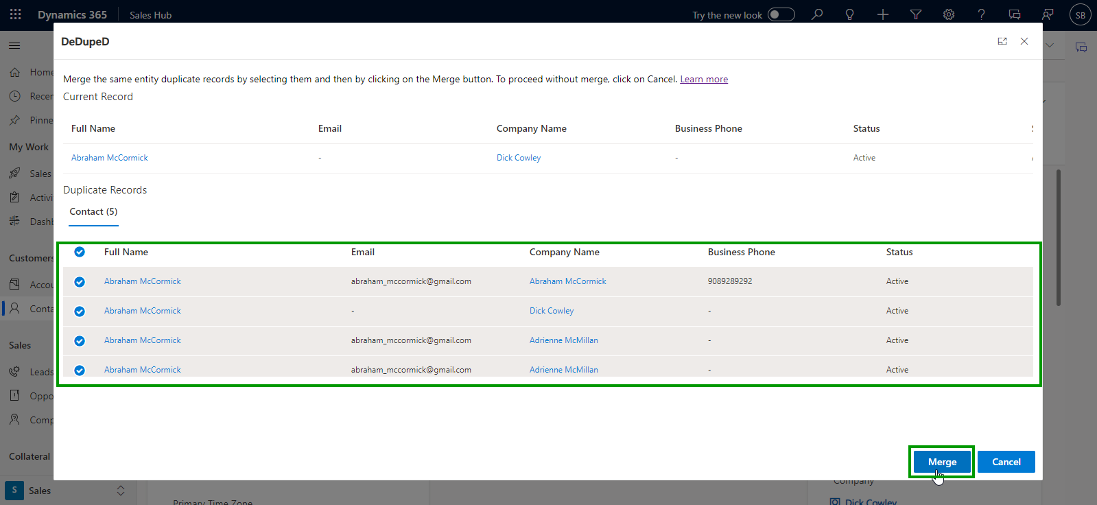 Duplicate Data Management