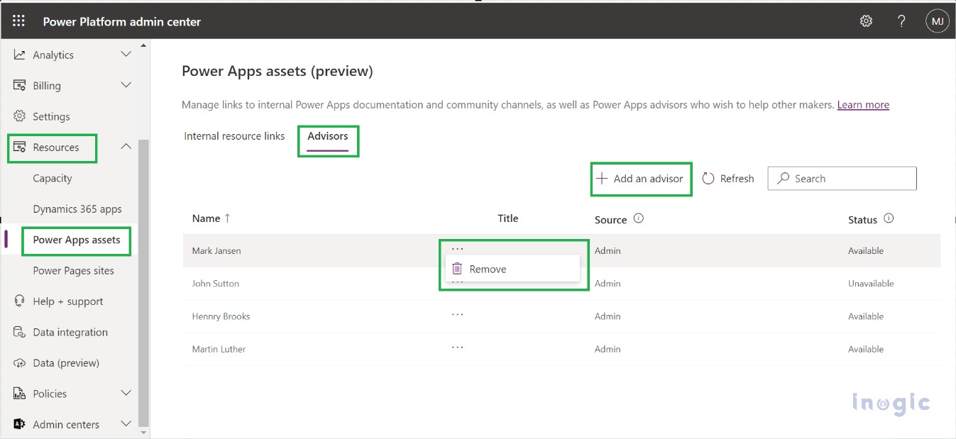Power Apps integrated virtual agent