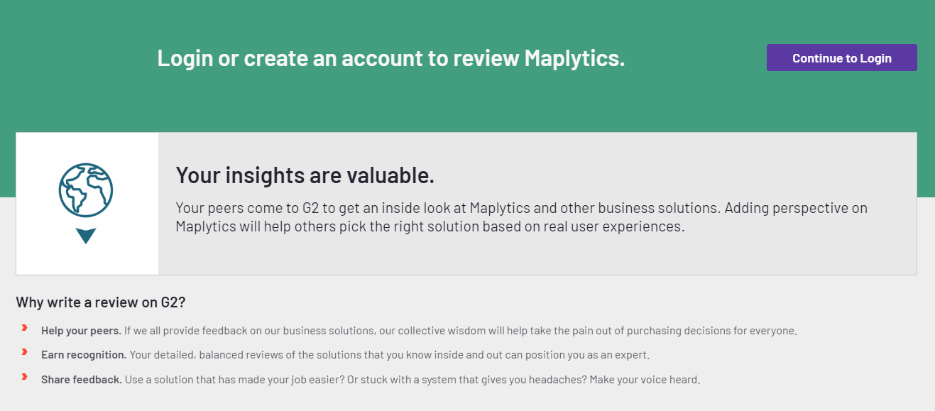 Maplytics reviews