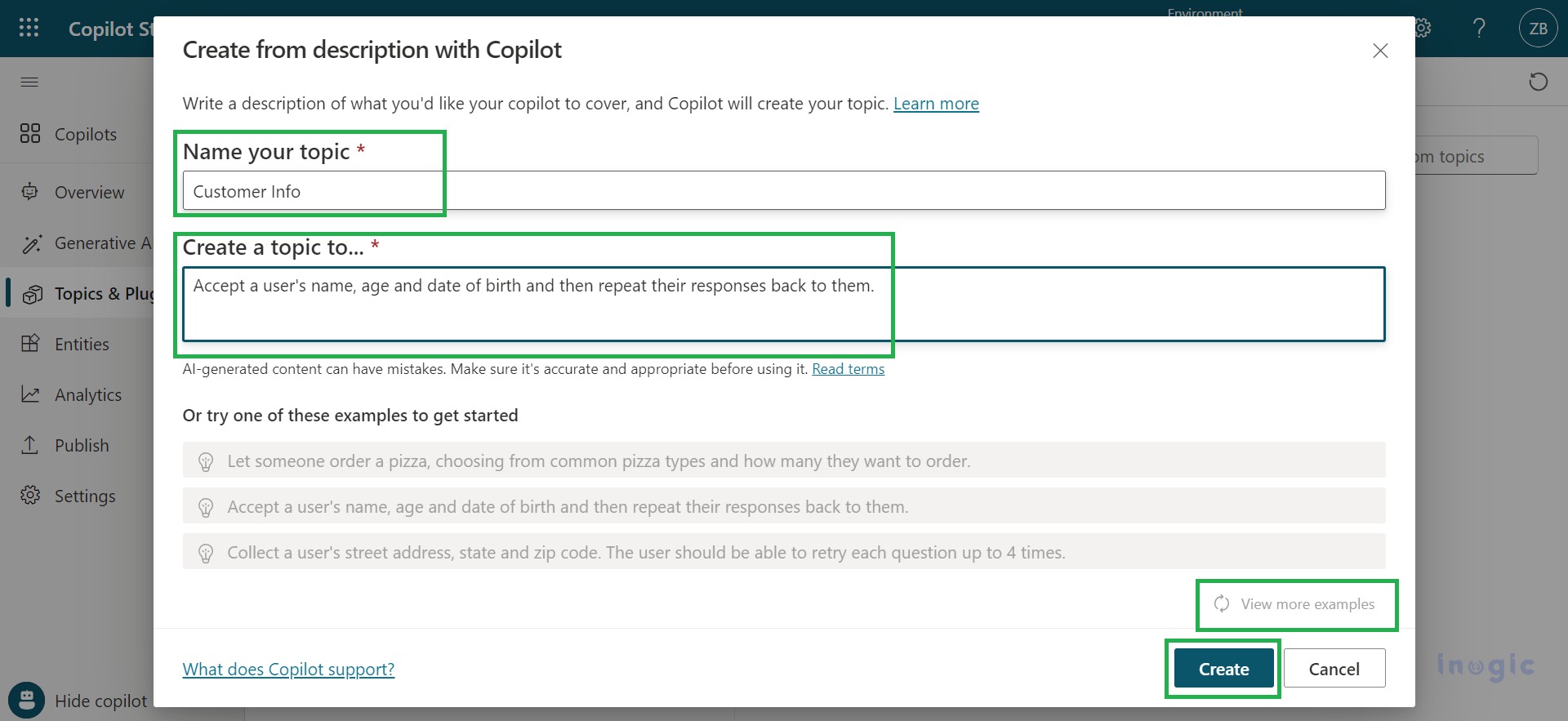 Comprehensive Guide to Create and Edit Topics with Copilot