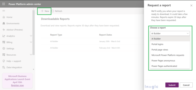 View and Manage your AI Builder Consumption Report - Microsoft Dynamics ...