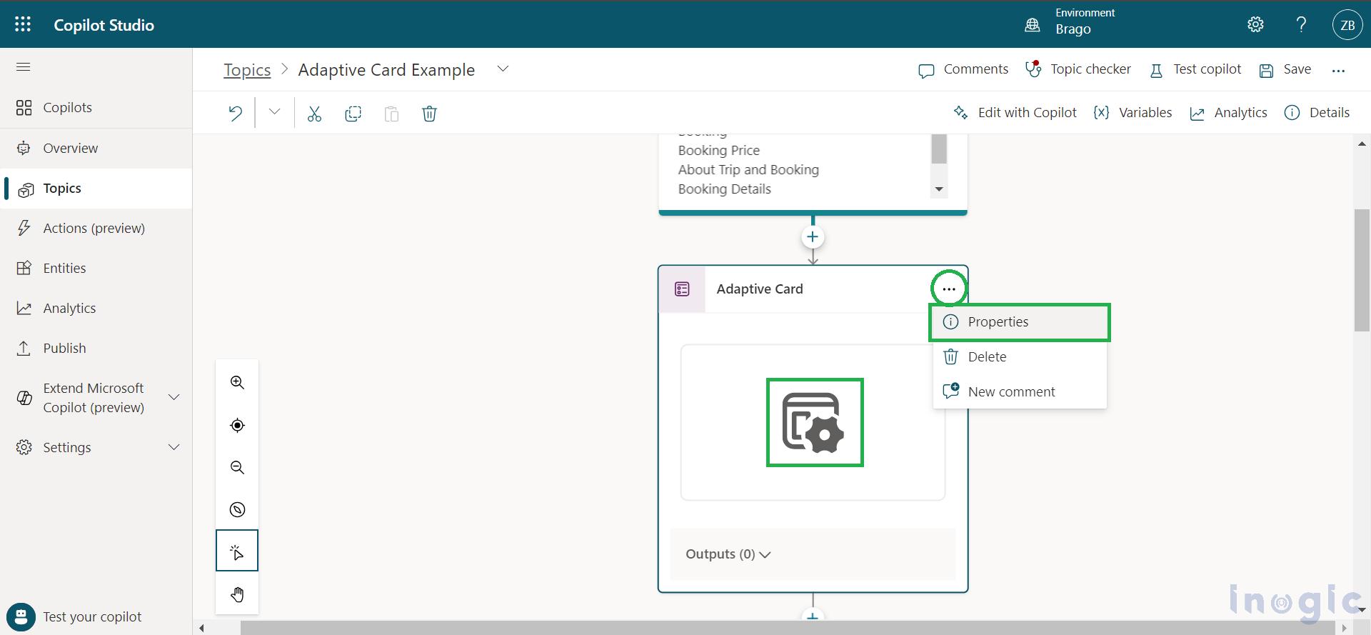 Adaptive Cards in Microsoft Copilot Studio