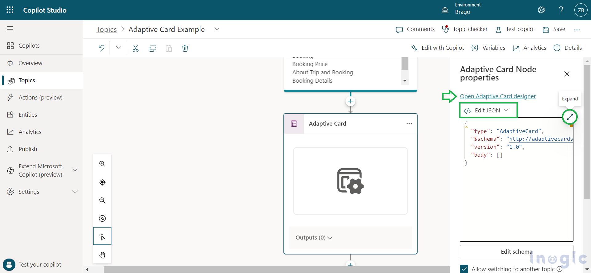 Adaptive Cards in Microsoft Copilot Studio