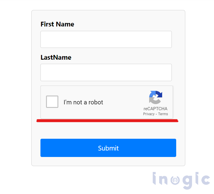 Integrate Google re-Captcha in Power Pages