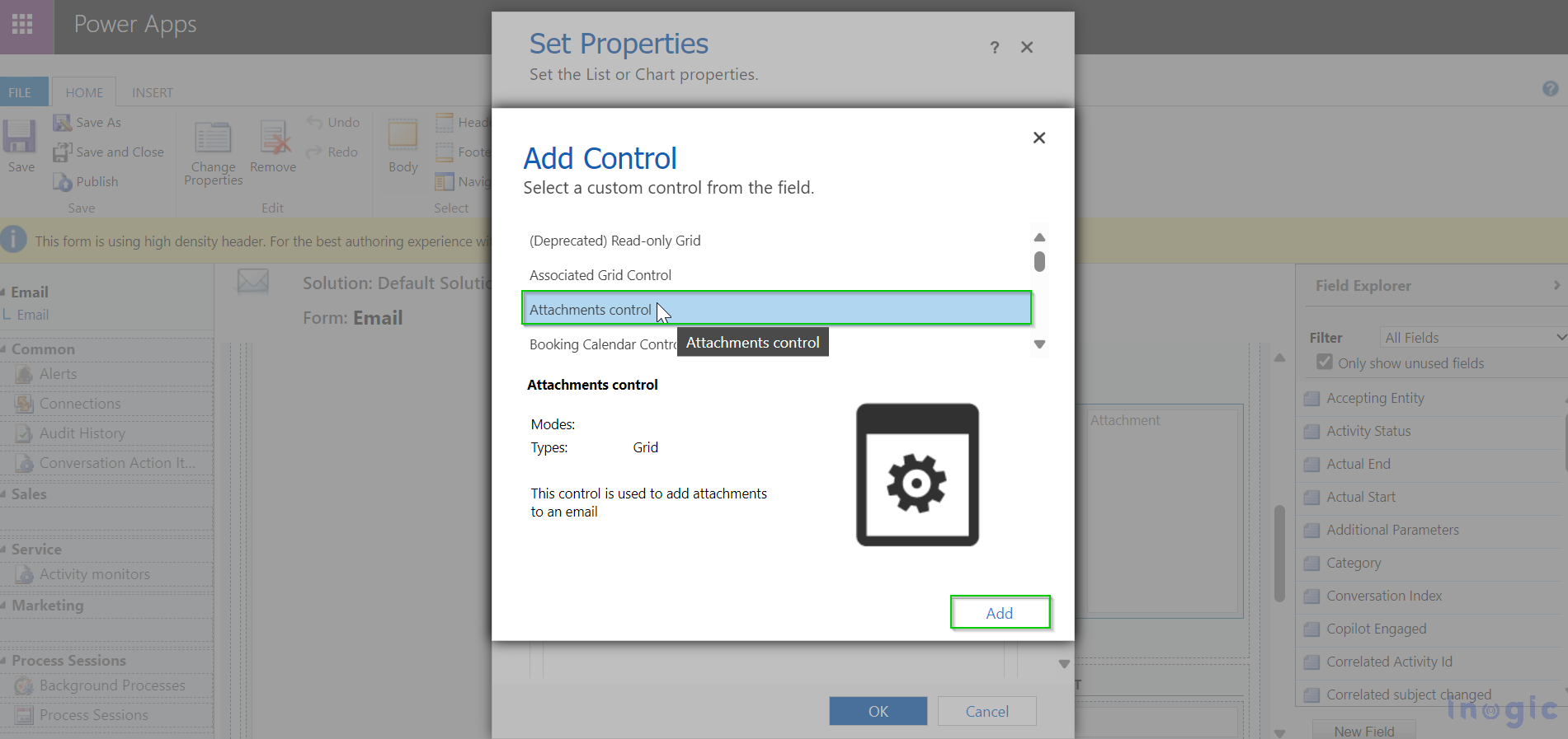 Enhanced way of handling attachments of emails