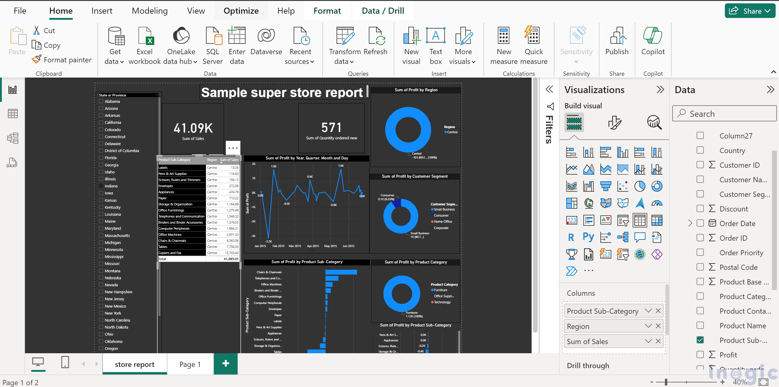 Design Mobile and Browser Layout view within Power BI 