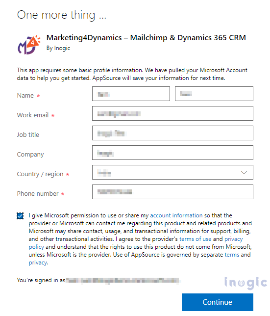 Dynamics 365 CRM with Mailchimp