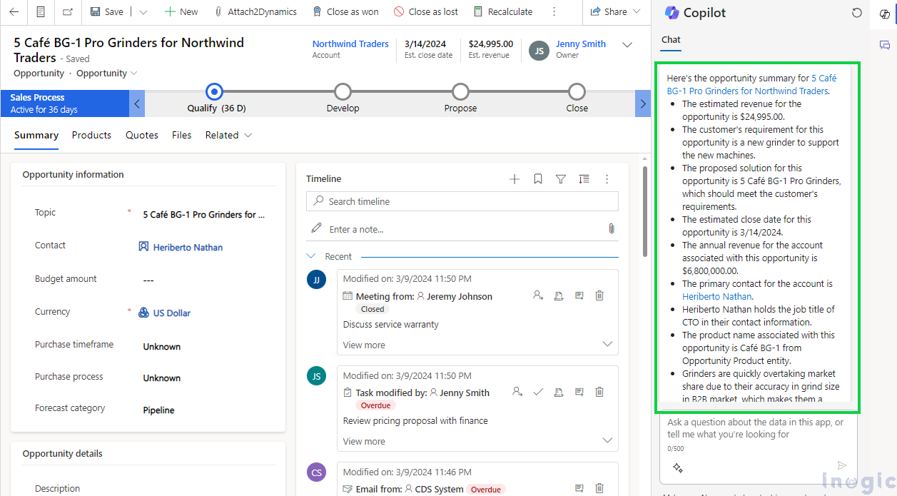 Improving Relevance of Copilot Summary