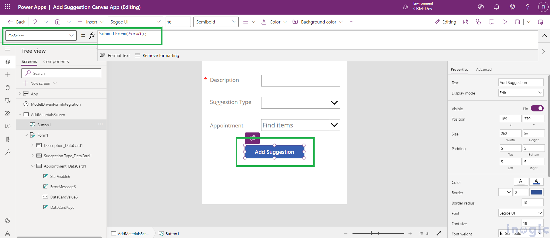 Refresh Dynamics 365 CRM Subgrid from Embedded Canvas App