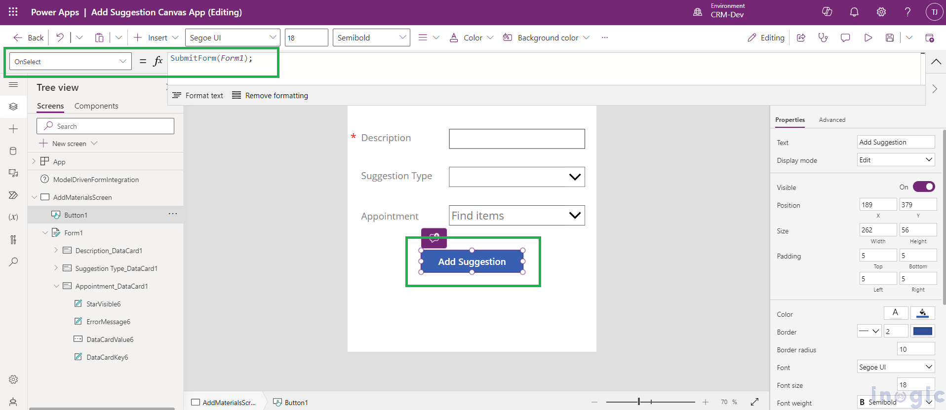 Refresh Dynamics 365 CRM Subgrid from Embedded Canvas App 