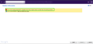 Solution Version How to revert the managed solution’s version in case of an erroneous ...