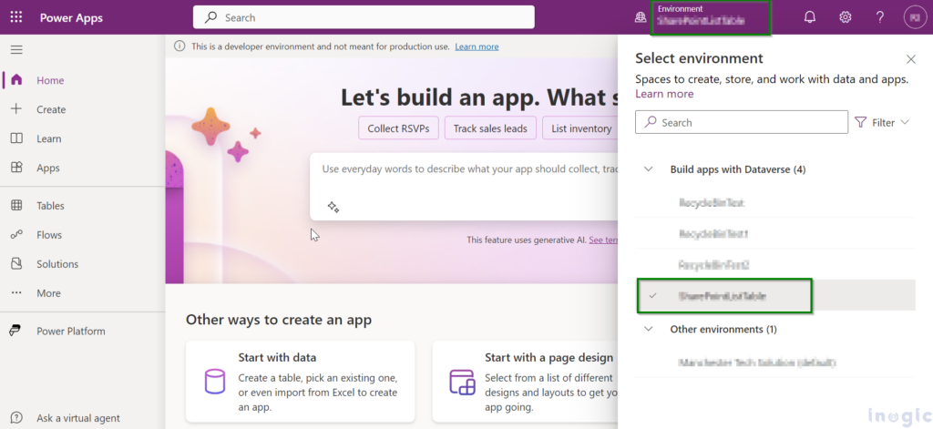 Create a table in Dynamics 365 CRM from the SharePoint List - Microsoft ...