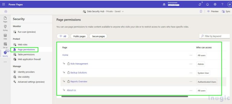 Simplifying Site Security: How the New Power Pages Security Workspace ...