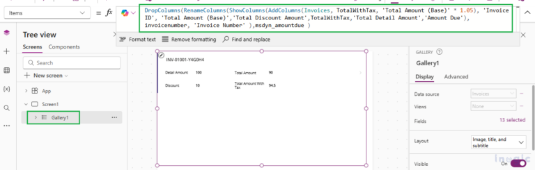 Creating Custom Data Views in Canvas Apps with Power Fx Functions ...
