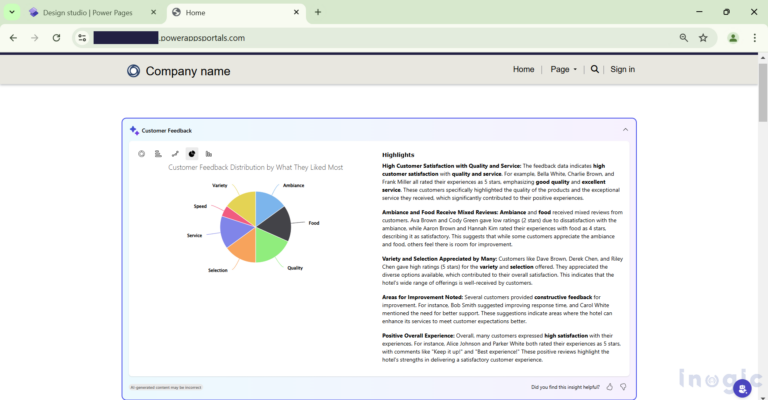 Adding AI Summary for Enhanced Data Visualizations in Power Pages ...