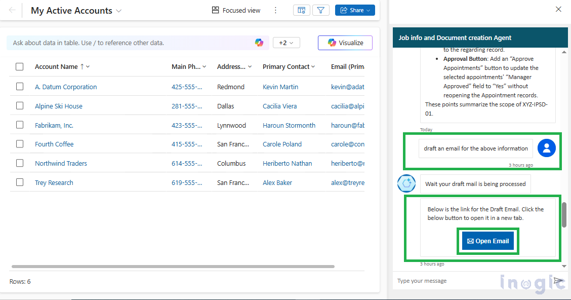 Email Drafting with Attachment by Using Copilot Studio