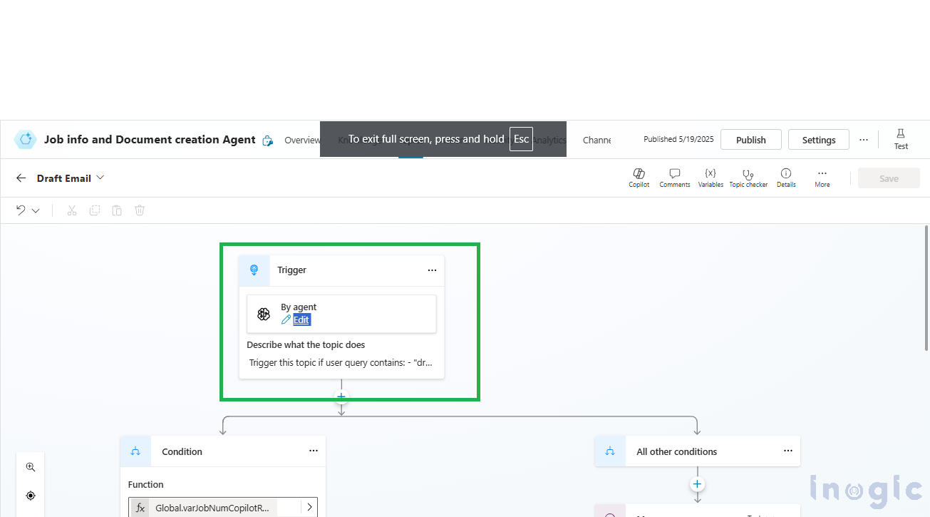 Email Drafting with Attachment by Using Copilot Studio