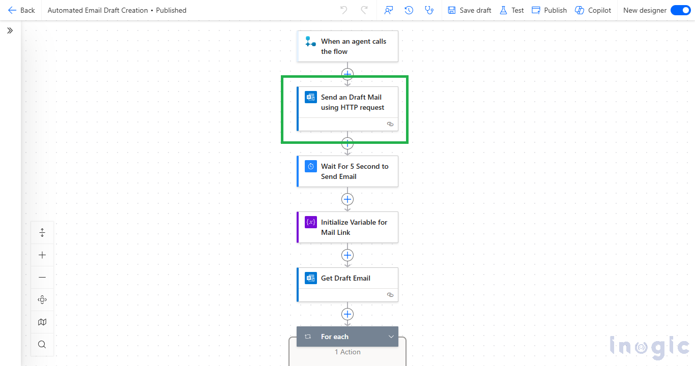 Email Drafting with Attachment by Using Copilot Studio