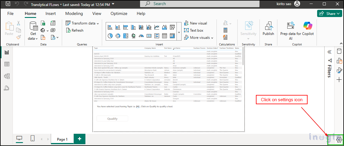 Building Translytical Flows in Power BI Reports