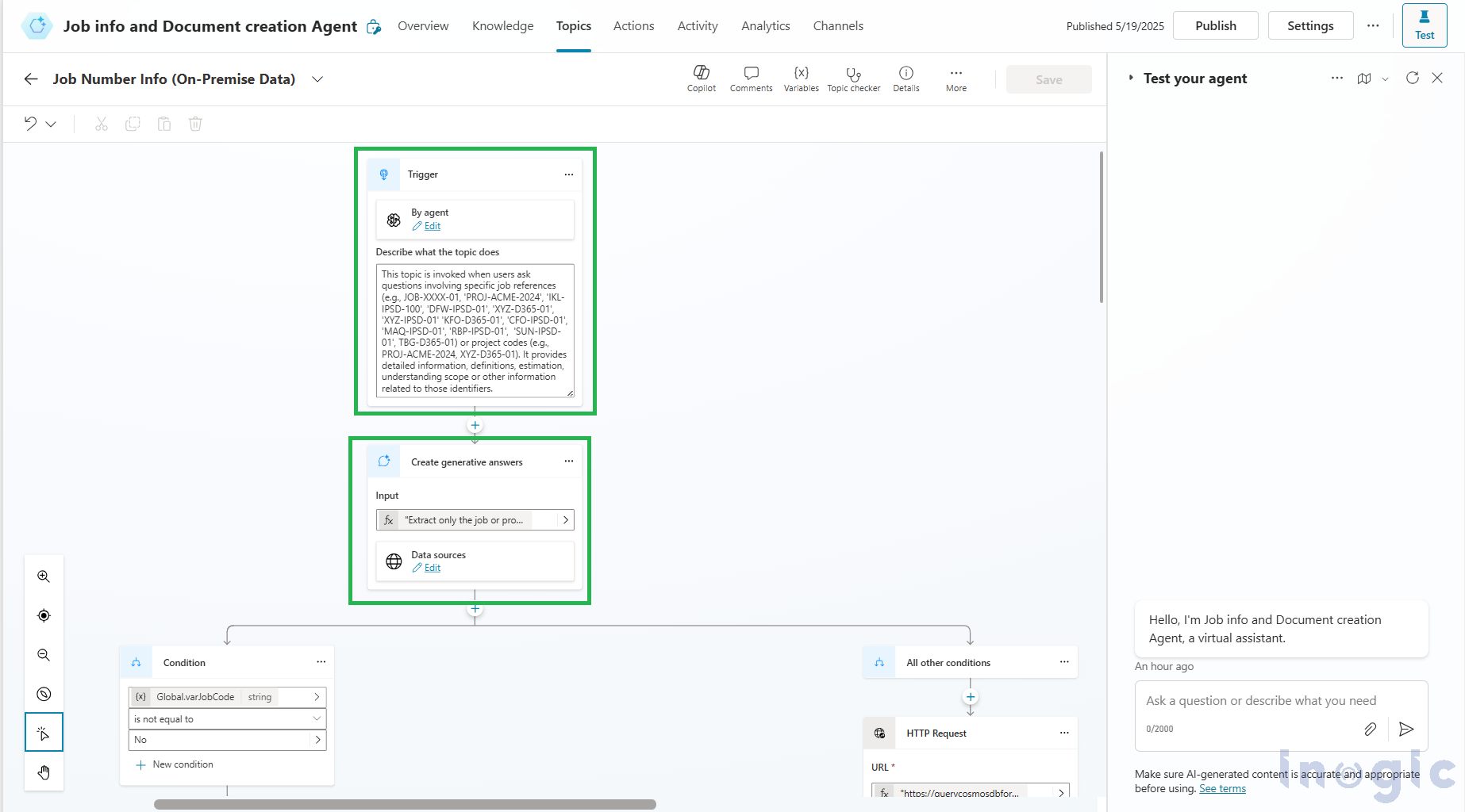 Email Drafting with Attachment by Using Copilot Studio