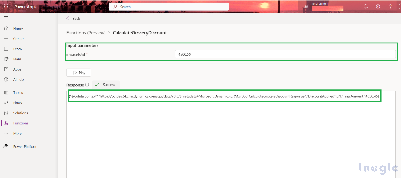 Power Fx Functions (Preview) in Power Apps