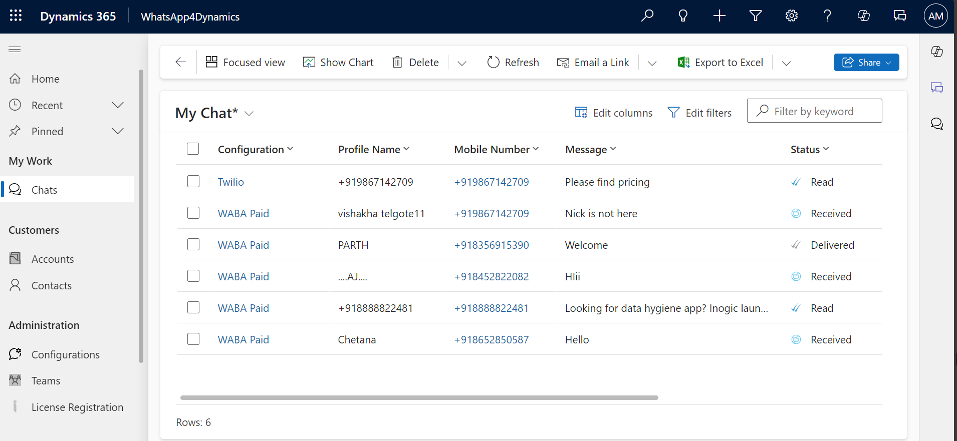 AI Meets WhatsApp in Dynamics 365