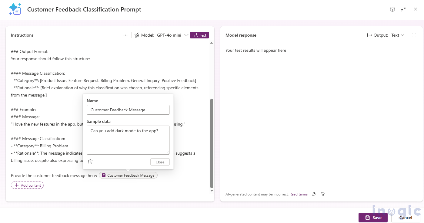 AI Prompts Using Copilot in Power Apps