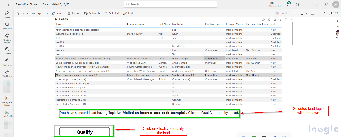 6Building Translytical Flows in Power BI Reports