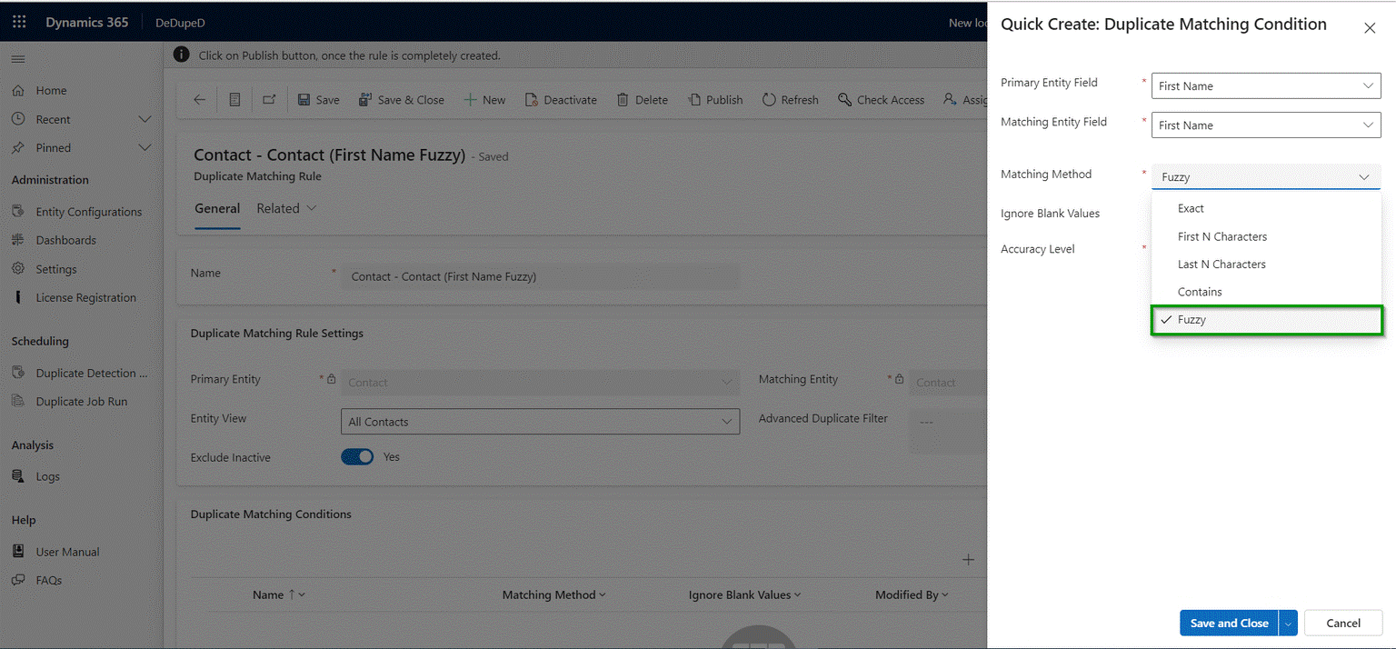 Clean Dynamics 365 CRM duplicate data