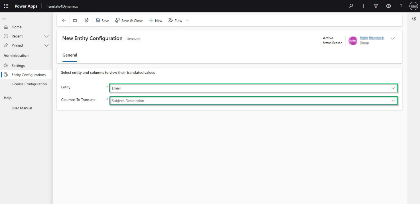 Dynamics 365 CRM Translation