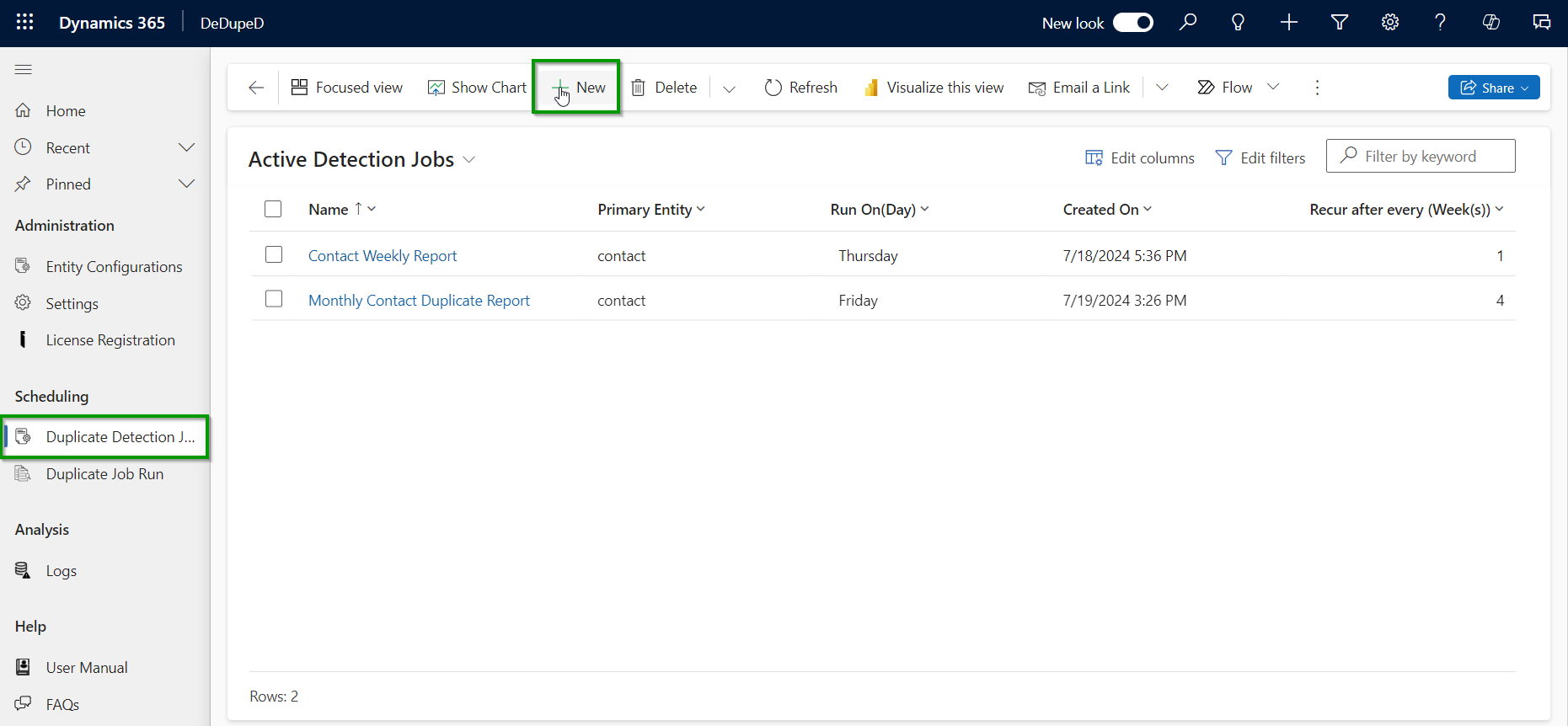 Clean Dynamics 365 CRM duplicate data