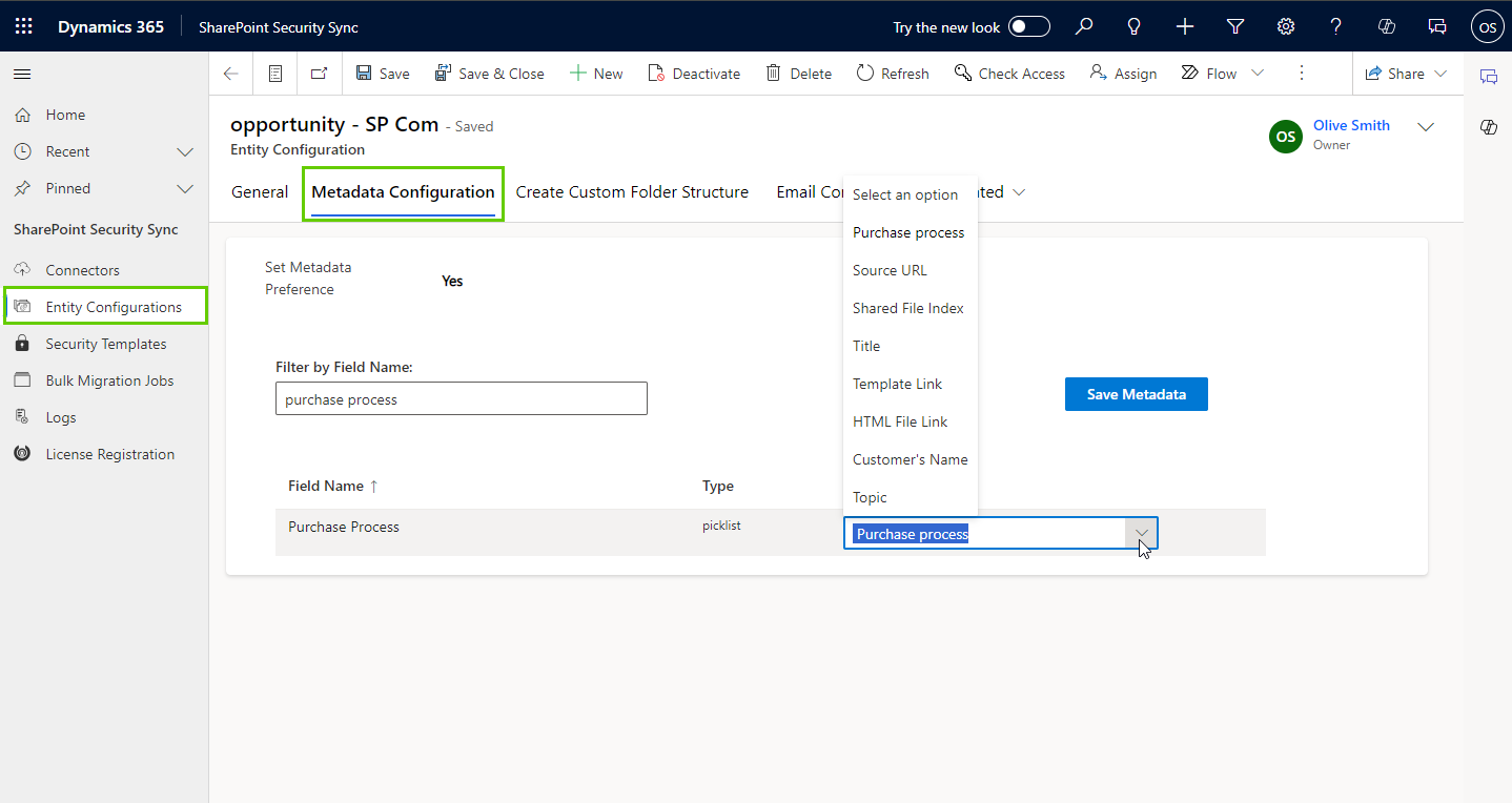 Dynamics 365 CRM SharePoint Integration