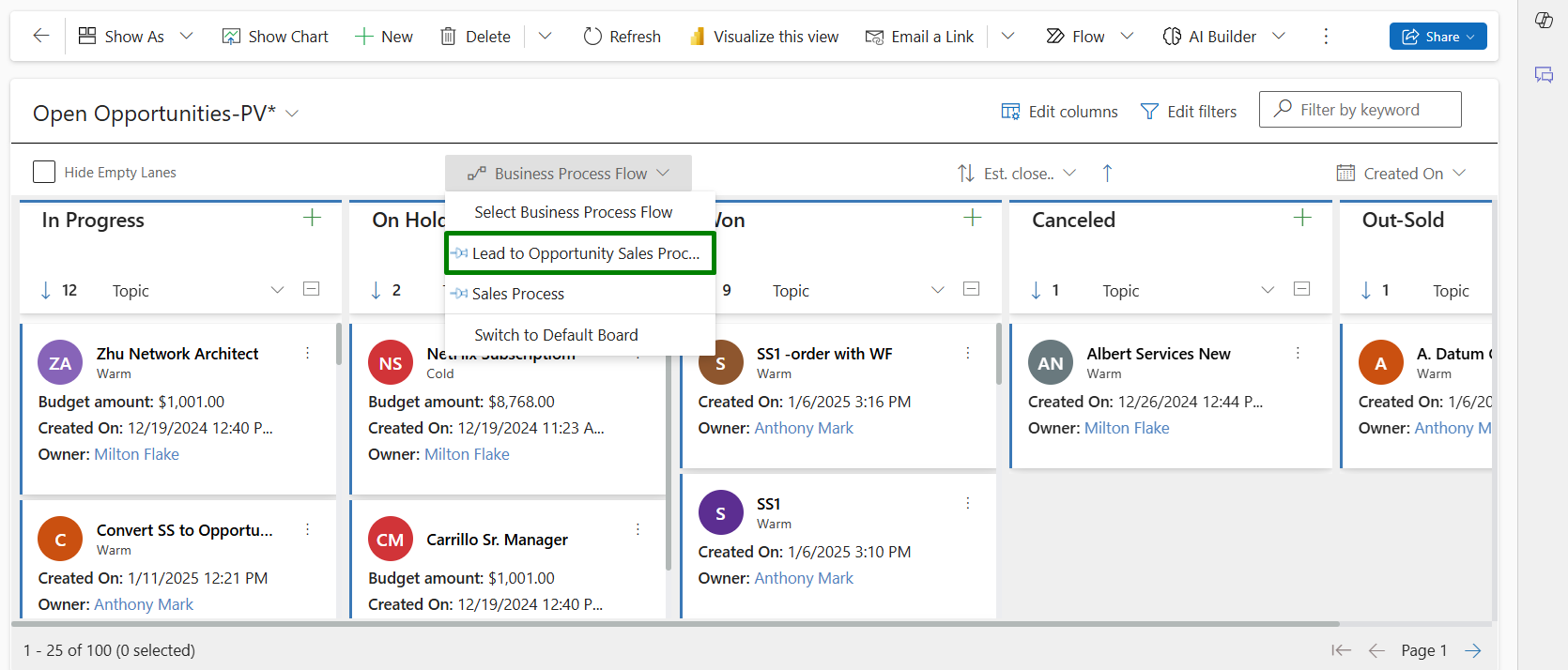 visualization apps in Dynamics 365 CRM
