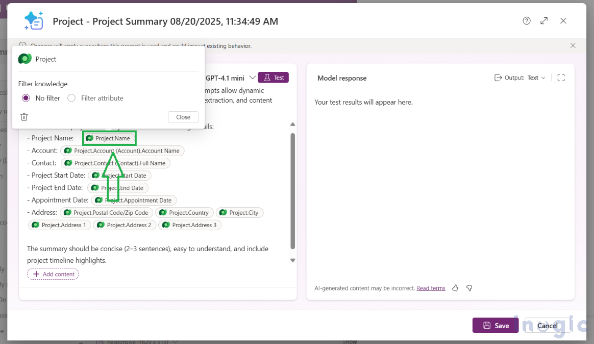 Configure and Use the Prompt Column in Dataverse