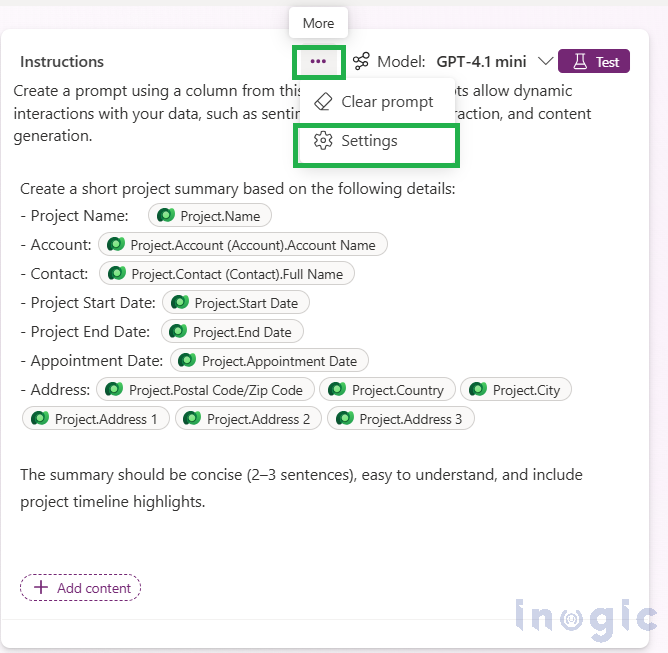 Configure and Use the Prompt Column in Dataverse