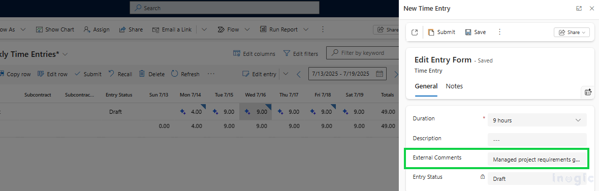 Copilot Transforms Time Entry in Dynamics 365 Project Operations