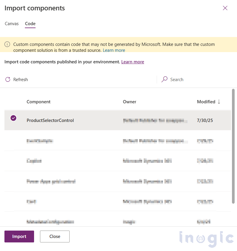 PowerApps-Component-Framework-Events