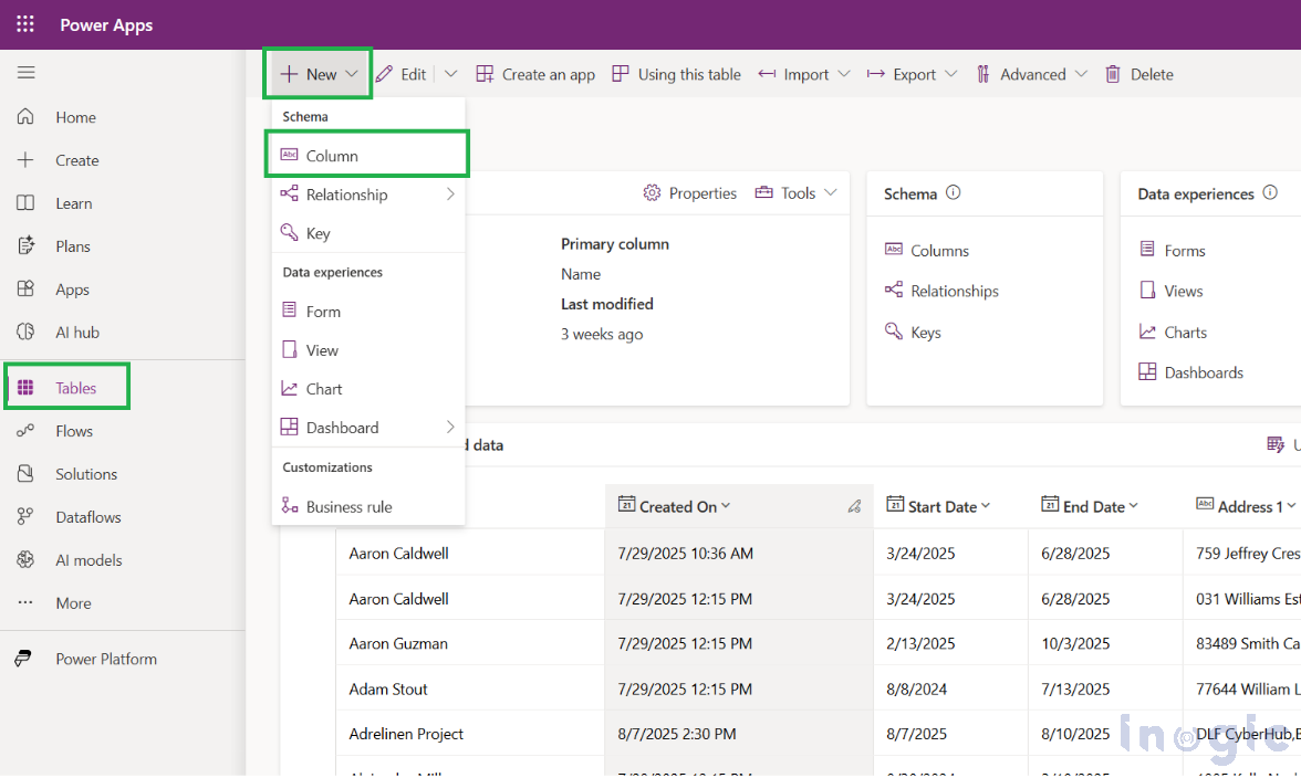 Configure and Use the Prompt Column in Dataverse