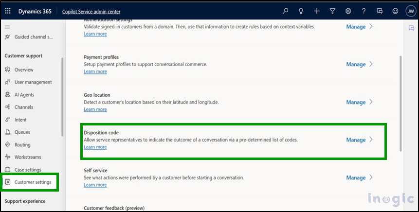 Microsoft Copilot Service Admin Center